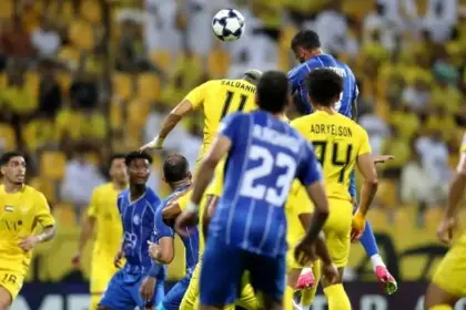 الهزيمة التاريخية للاستقلال أمام الوصل بنتيجة 7-1