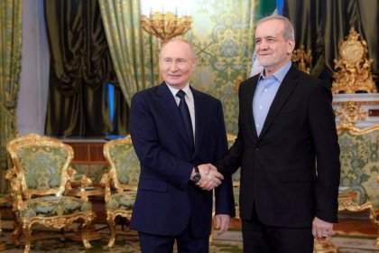 پوتین در دیدار با پزشکیان: سلام گرمم را به رهبر جمهوری اسلامی برسانید