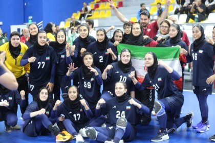 Iranian Handball Girls Become Champions of the Asian Youth Games
