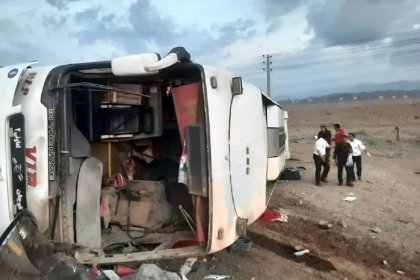 حادث مميت على طريق فيروزكوه