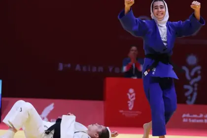 مهسا شکیبایی مدال طلای جودو بازی‌های آسیایی جوانان را کسب کرد