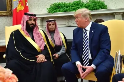 دونالد ترامب يستقبل ولي العهد السعودي في البيت الأبيض